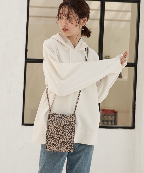 GLOBAL WORK（グローバルワーク）の「ライトクッションパーカー/281755（パーカー・レディース・アイボリー/スミクロ/グレイッシュベージュ/ライトイエロー/ピンク・MEDIUM/LARGE）」の11枚目の写真