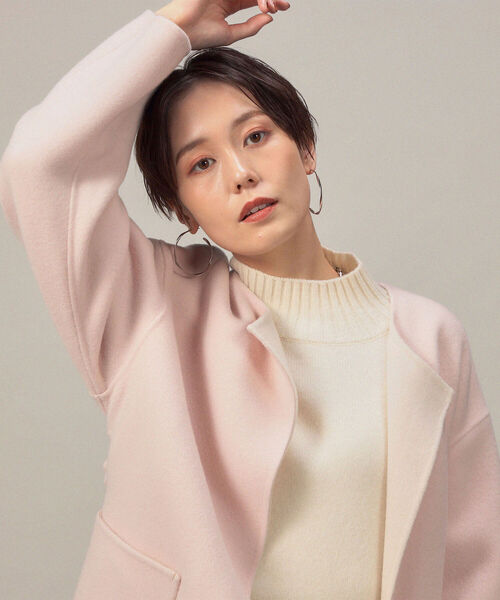 NOLLEY'S Sophi（ノーリーズソフィ）の「バイカラーリバーノーカラー