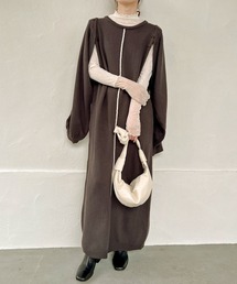 Bab | 【高身長さん向けサイズあり】ボレロセットセンターラインロングワンピース(ワンピース)