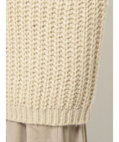 merry jenny（メリージェニー）の「looseリボンローゲージニット（ニット/セーター・レディース・アイボリー/ネイビー/ブラック・FREE）」の22枚目の写真
