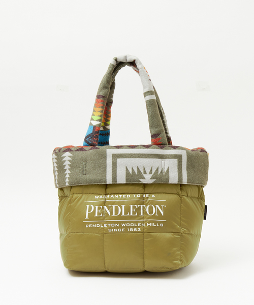 PENDLETON(ペンドルトン)の「WEB限定【PENDLETON×TAION / ペンドルトン×タイオン】 REVERSIBLE 3WAY TOTE /リバーシブル3WAYトートバック(バックパック/リュック・メンズ・ベージュ/ブラック/カーキ・フリー)」の4枚目の写真