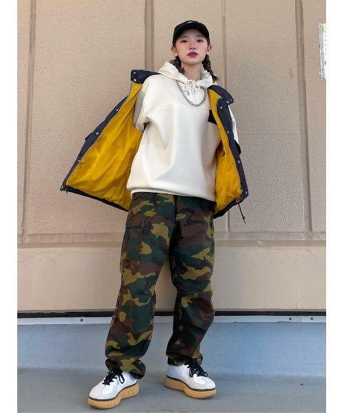CAMP7(キャンプセブン)の「【CAMP7】レトロダウンベスト(ベスト・メンズ・グリーン/ネイビー・M/L/XL)」の21枚目の写真