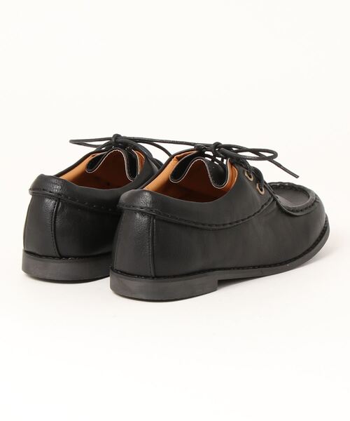 Samansa Mos2（サマンサ モスモス）の「オブリークモカシューズ（その他シューズ・レディース・ブラック/ブラウン・MEDIUM/LARGE）」の6枚目の写真