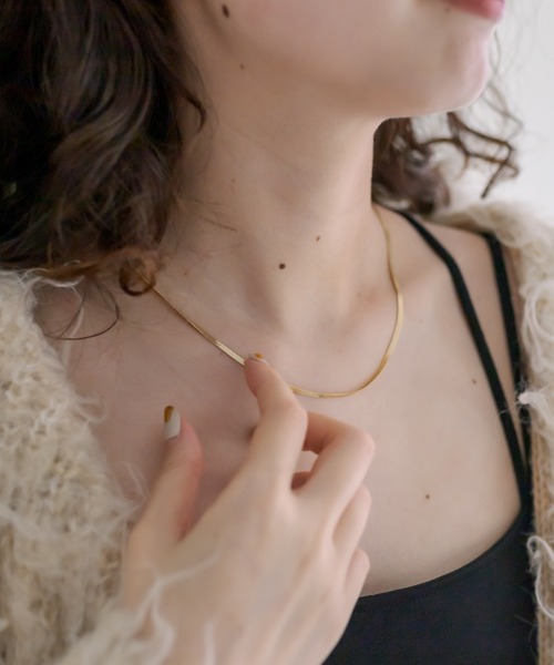 mystic（ミスティック）の「[Eau] new snake chain(necklace)（ネックレス・レディース・シルバー/ゴールド・ONE SIZE）」の6枚目の写真