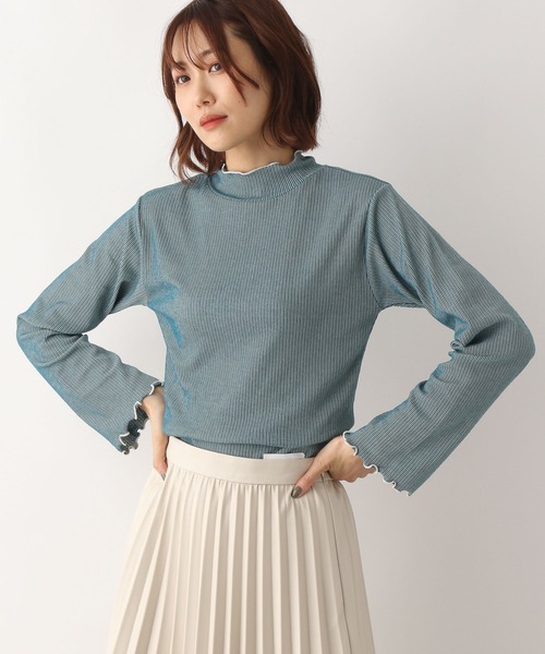 GLOBAL WORK(グローバルワーク)の「Beauteeメローストライプ/123321(Tシャツ/カットソー・レディース・ブラック/グリーン/ピンク・MEDIUM/LARGE)」の13枚目の写真