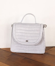 one after another NICE CLAUP | オリジナルロゴ付きクロコミニBAG(ショルダーバッグ)