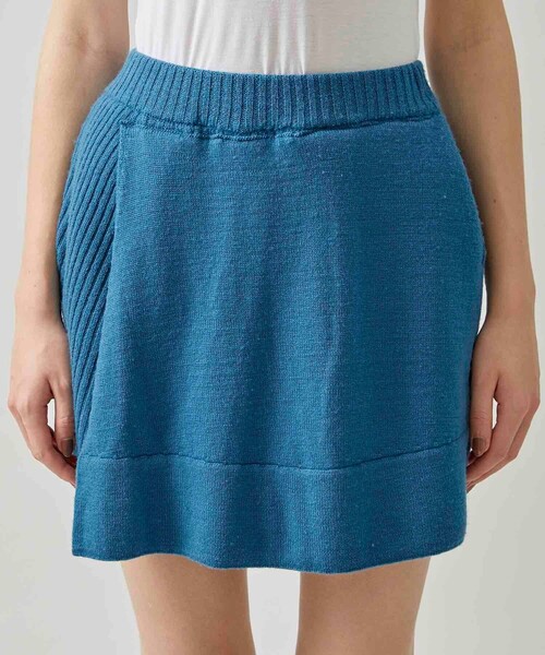 TAN（タン）の「【TAN(タン)】スプリットスカート（スカート・レディース・ダークブルー/ブラック・FREE）」の5枚目の写真