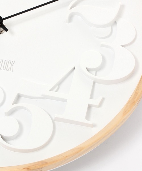 BAYFLOW（ベイフロー）の「【AMPERSAND FACTORY】STDクロック（掛け時計・レディース・ホワイト・0）」の6枚目の写真