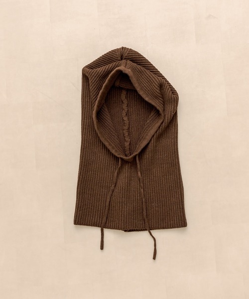 OLIVE des OLIVE(オリーブデオリーブ)の「【WEB限定カラ―あり】リブニットバラクラバ(ニットキャップ/ビーニー・レディース・グレー/アイボリー/ベージュ/ブラウン・FREE)」の12枚目の写真