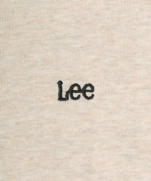 Lee(リー)の「Lee(リー)ワンポイントロゴ刺繍 ハーフジップ 長袖 スウェットトップス/無地 プルオーバートレーナー/メンズ レディース(スウェット・メンズ・ホワイト/ブラック/ダークグリーン/ブルー/オートミール/アッシュグレー・M/L/XL)」の15枚目の写真