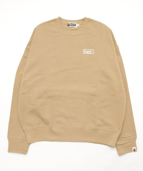 A BATHING APE（アベイシングエイプ）の「BIG APE HEAD DIGITAL MOSAIC LOOSE FIT CREWNECK M（スウェット・メンズ・チャコール/ベージュ・X-LARGE/MEDIUM/LARGE/XX-LARGE/SMALL）」の2枚目の写真