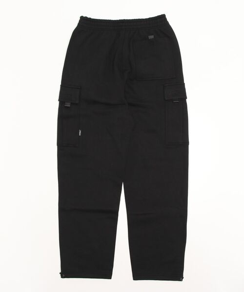 AVIREX（アヴィレックス）の「LOOSE FIT SWEAT CARGO PANTS /ルーズフィット スウェット カーゴ パンツ / AVIREX / アヴィレックス（カーゴパンツ・メンズ・グレー/ブラック・XL/M/L）」の3枚目の写真