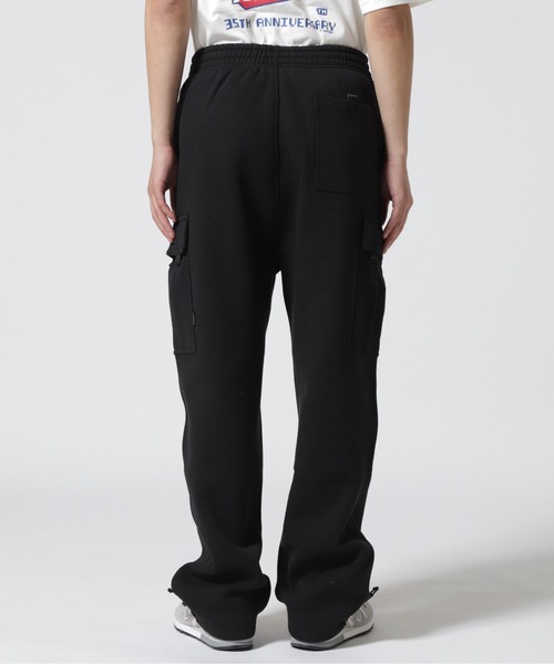 AVIREX（アヴィレックス）の「LOOSE FIT SWEAT CARGO PANTS /ルーズフィット スウェット カーゴ パンツ / AVIREX / アヴィレックス（カーゴパンツ・メンズ・グレー/ブラック・XL/M/L）」の5枚目の写真