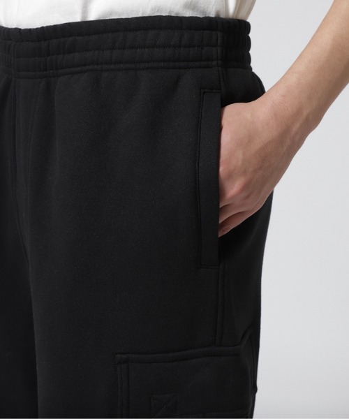 AVIREX（アヴィレックス）の「LOOSE FIT SWEAT CARGO PANTS /ルーズフィット スウェット カーゴ パンツ / AVIREX / アヴィレックス（カーゴパンツ・メンズ・グレー/ブラック・XL/M/L）」の6枚目の写真