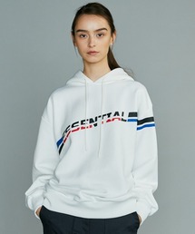 ESSENTIAL | グラフィックロゴ裏起毛プルオーバー(パーカー)