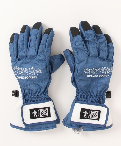 セール】【SEVEN2】キッズスノーグローブ 手袋 スキー スノボー 五本指