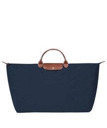 ロンシャ X TOILETPAPER Sトラベルバッグ イエロー - キャンバス LONGCHAMP（ロンシャン）の「LONGCHAMP X TOILETPAPER トラベル