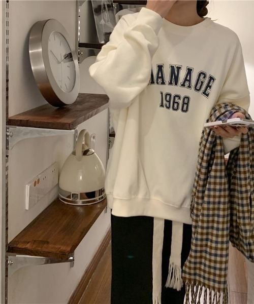 Mela(メラ)の「BIGスウェット(スウェット・レディース・イエロー/ピンク/アイボリー・M/L/XL)」の19枚目の写真