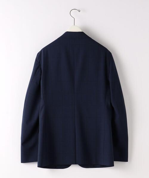 【美品】A+ TWPUトロチェック スリム 2B スーツ上下セット L green label relaxing（グリーンレーベルリラクシング）の「A+