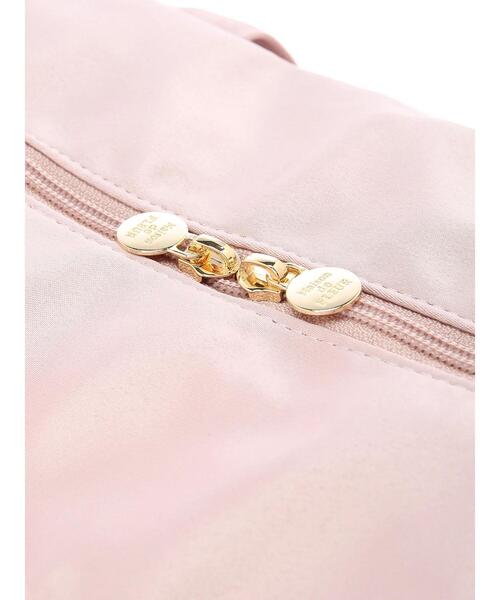 Maison de FLEUR（メゾンドフルール）の「サテンキャリーオンバッグ（エコバッグ/サブバッグ・レディース・ピンクベージュ/ブラック/ネイビー・FREE）」の19枚目の写真
