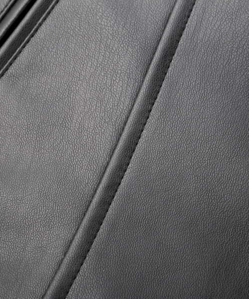 PROPORTION BODY DRESSING（プロポーションボディドレッシング）の「フェイクレザーライダース / 1213155203（テーラードジャケット・レディース・オフホワイト/ブラック・SMALL/MEDIUM）」の15枚目の写真