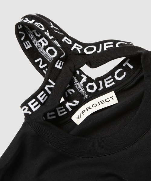 Y/Project(ワイプロジェクト)の「CLASSIC TRIPLE COLLAR T-SHIRT(Tシャツ/カットソー・メンズ・ホワイト/ブラック・M/L)」の4枚目の写真