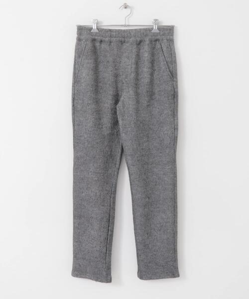 ITEMS URBANRESEARCH(アイテムズ アーバンリサーチ)の「圧縮ウールニット テーパードパンツ(その他パンツ・メンズ・ブラック/ベージュ/グレー・MEDIUM/LARGE)」の3枚目の写真
