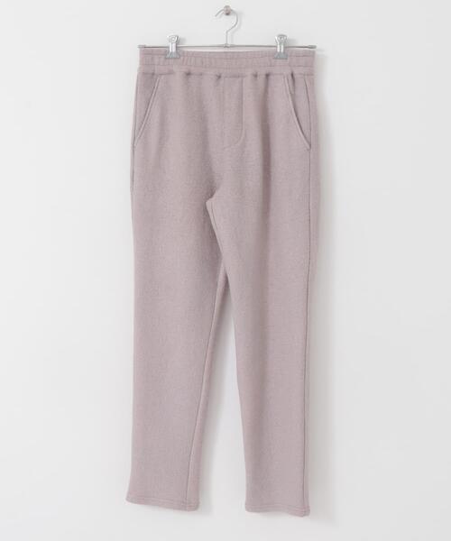 ITEMS URBANRESEARCH(アイテムズ アーバンリサーチ)の「圧縮ウールニット テーパードパンツ(その他パンツ・メンズ・ブラック/ベージュ/グレー・MEDIUM/LARGE)」の4枚目の写真