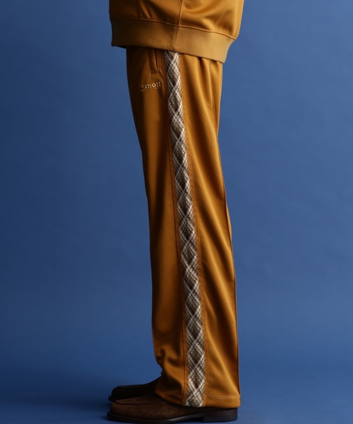 schott（ショット）の「Schott/ショット/TAPING JERSEY TRACK PANTS/テーピング ジャージ トラックパンツ（その他パンツ・メンズ・ブラック/オレンジ/シルバー・L/M/XL）」の12枚目の写真