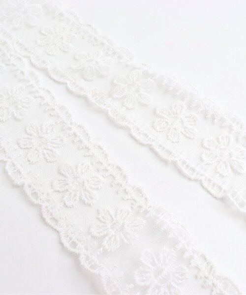 apres les cours（アプレレクール）の「【フォーマル対応】レースカチューシャ＿アプレレクールマシェリ（その他ヘアアクセサリー・キッズ・アイボリー・FREE）」の11枚目の写真