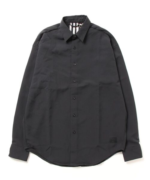 adidas(アディダス)の「【別注】アディダス adidas ID 2 ルーズフィット_長袖シャツ 限定コラボ(Tシャツ/カットソー・メンズ・ホワイト/ブラック・M/L/3L/LL)」の2枚目の写真