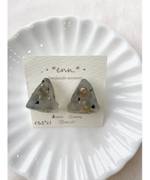 【enn】レジンピアス(MA)