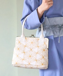 カヤ | 【カヤ】たおやか がま口ハンドバッグ(ハンドバッグ)