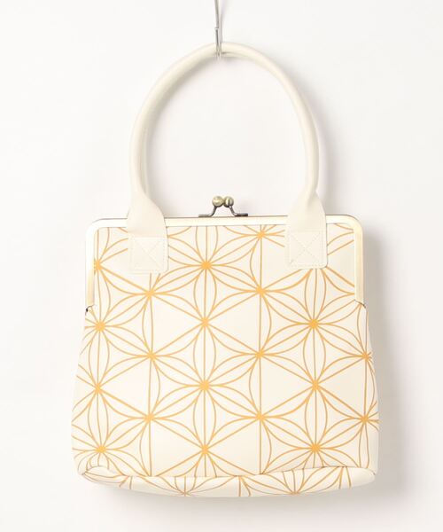 カヤ(カヤ)の「【カヤ】たおやか がま口ハンドバッグ(ハンドバッグ・レディース・ブラック/ライトブルー/ホワイト・FREE)」の13枚目の写真