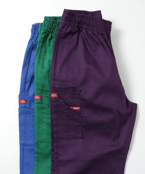 Dickies（ディッキーズ）の「【Dickies】Hospital Pants 3187-6430 カーゴパンツ（カーゴパンツ・レディース・グリーン/パープル/ブラック/ブルー/ピンク・M/L）」の4枚目の写真
