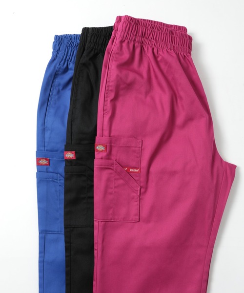 Dickies（ディッキーズ）の「【Dickies】Hospital Pants 3187-6430 カーゴパンツ（カーゴパンツ・レディース・グリーン/パープル/ブラック/ブルー/ピンク・M/L）」の5枚目の写真