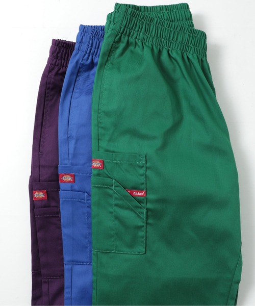 Dickies（ディッキーズ）の「【Dickies】Hospital Pants 3187-6430 カーゴパンツ（カーゴパンツ・レディース・グリーン/パープル/ブラック/ブルー/ピンク・M/L）」の3枚目の写真