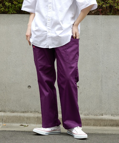Dickies（ディッキーズ）の「【Dickies】Hospital Pants 3187-6430 カーゴパンツ（カーゴパンツ・レディース・グリーン/パープル/ブラック/ブルー/ピンク・M/L）」の18枚目の写真