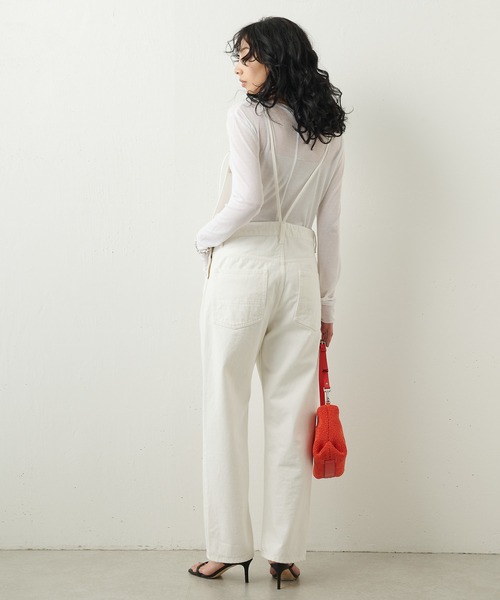 Whim Gazette(ウィムガゼット)の「オールインワン(サロペット/オーバーオール・レディース・ホワイト・FREE)」の7枚目の写真