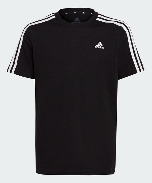 adidas ストライプ Tシャツ XS アディダス テリー スリーストライプス 半袖Tシャツ - ホワイト