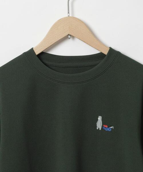 coen（コーエン）の「アウトドアベアプリントTシャツ（Tシャツ/カットソー・キッズ・ネイビー/ケリー・150/120/130/140/100/110）」の12枚目の写真