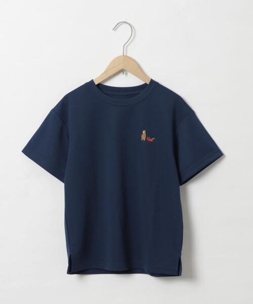coen（コーエン）の「アウトドアベアプリントTシャツ（Tシャツ/カットソー・キッズ・ネイビー/ケリー・150/120/130/140/100/110）」の18枚目の写真