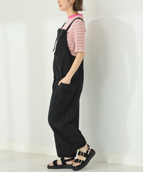 B:MING by BEAMS（ビーミングバイビームス）の「B:MING by BEAMS / ミリタリー サロペット（サロペット/オーバーオール・レディース・スミクロ/オリーブ・SMALL/MEDIUM）」の13枚目の写真