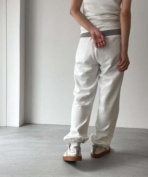 RCW BLUE LABEL(ブルーレーベル) 裏毛刺繍パンツcanalviaj CANAL JEAN（キャナルジーン）の「RCW BLUE LABEL(ブルー