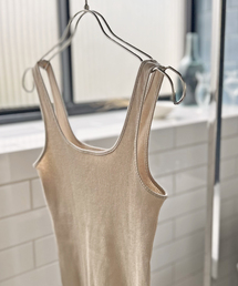 Spick & Span | 甘撚ソフトテレコタンクトップ(タンクトップ)