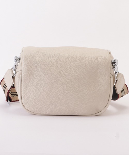 Lace Ladies（レースレディース）の「レザー調リングモチーフボディバッグ（ボディバッグ/ウエストポーチ・レディース・ブラック/ホワイト/ベージュ・FREE）」の9枚目の写真