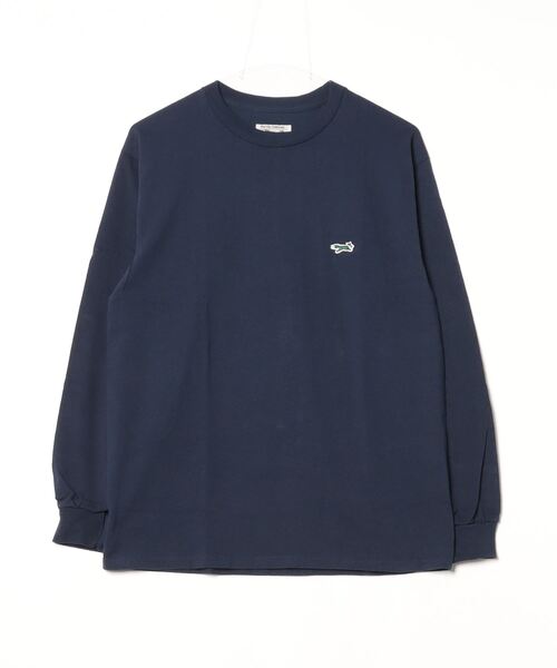 Penny(ペニー)の「【PENNEY'S/ペニーズ】FOX BASIC CREW LS TEE ロンT ワンポイント(Tシャツ/カットソー・メンズ・ホワイト/サンドベージュ/アッシュグレー/ブラック/グリーン/ネイビー・LARGE/MEDIUM/SMALL/X-LARGE)」の6枚目の写真
