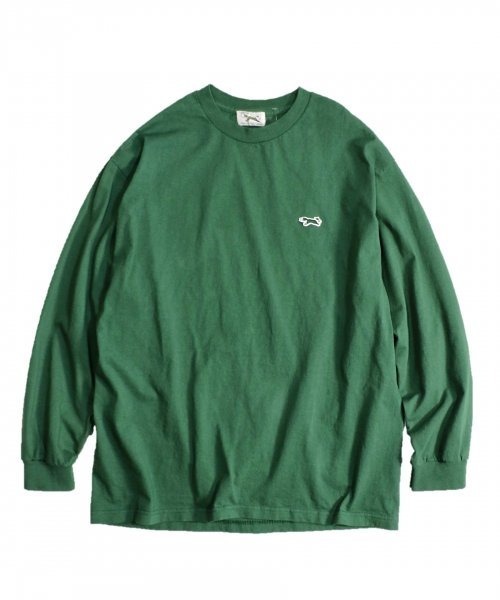 Penny(ペニー)の「【PENNEY'S/ペニーズ】FOX BASIC CREW LS TEE ロンT ワンポイント(Tシャツ/カットソー・メンズ・ホワイト/サンドベージュ/アッシュグレー/ブラック/グリーン/ネイビー・LARGE/MEDIUM/SMALL/X-LARGE)」の5枚目の写真
