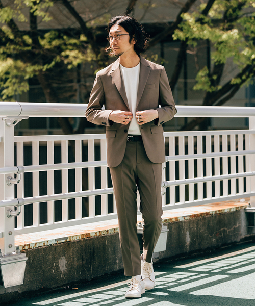 EDIFICE(エディフィス)の「ジャガードネック カルゼ ニット Tシャツ(Tシャツ/カットソー・メンズ・ブラック/チャコールグレー/ホワイト/カーキ・SMALL/MEDIUM/LARGE)」の14枚目の写真