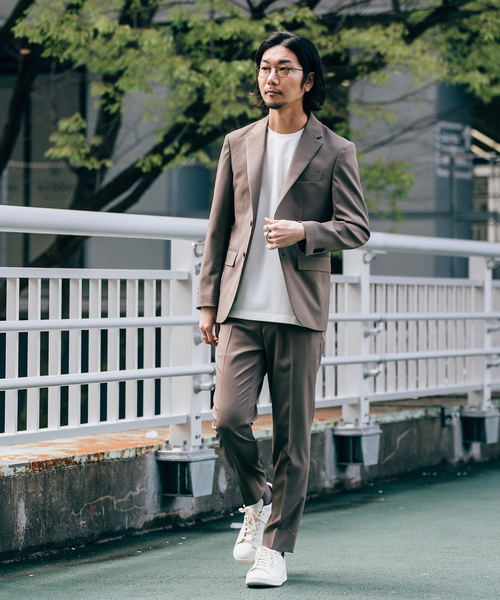 EDIFICE(エディフィス)の「ジャガードネック カルゼ ニット Tシャツ(Tシャツ/カットソー・メンズ・ブラック/チャコールグレー/ホワイト/カーキ・SMALL/MEDIUM/LARGE)」の10枚目の写真